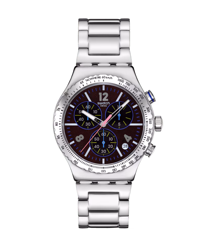 Swatch Yvs533g Purple Glow Kol Saati