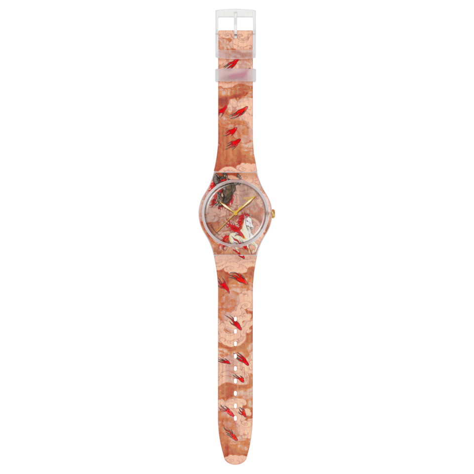 Swatch Suoz369 Riding The Clouds Kol Saati