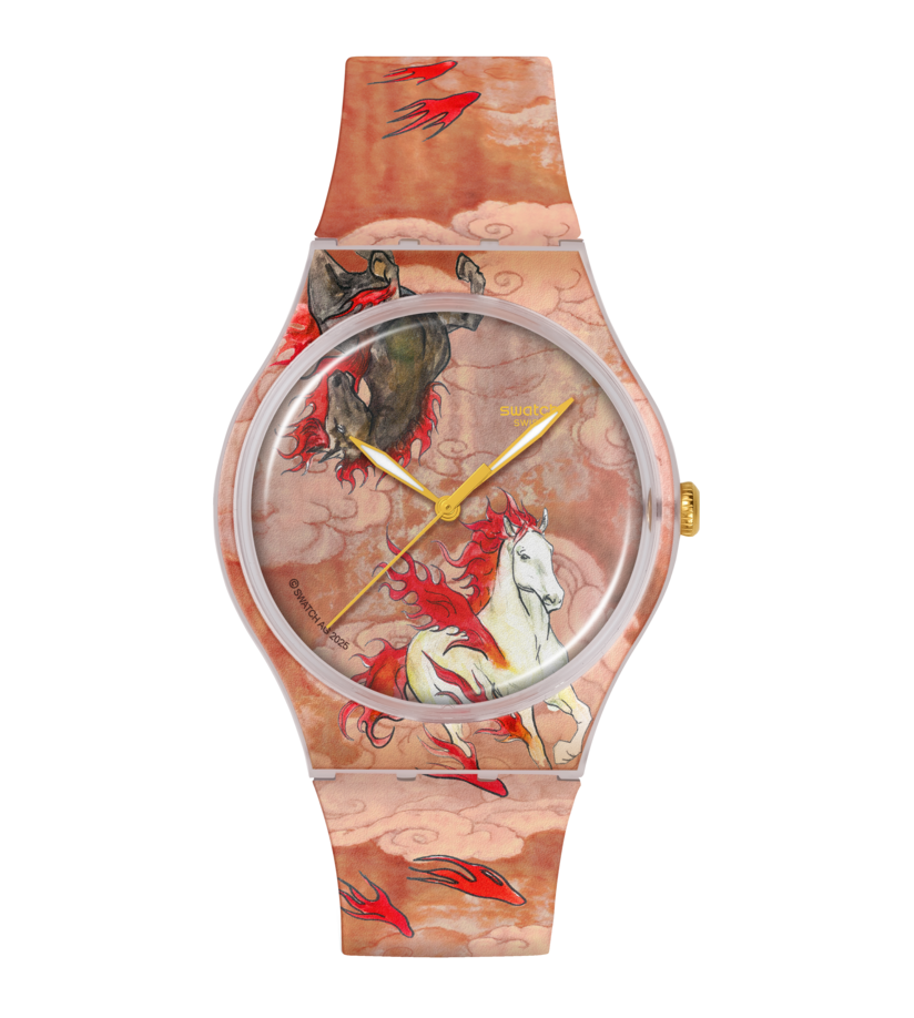 Swatch Suoz369 Riding The Clouds Kol Saati