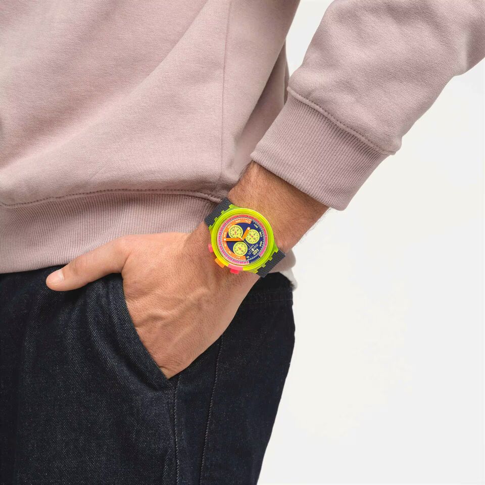 SB06J100 SWATCH NEON TO THE MAX