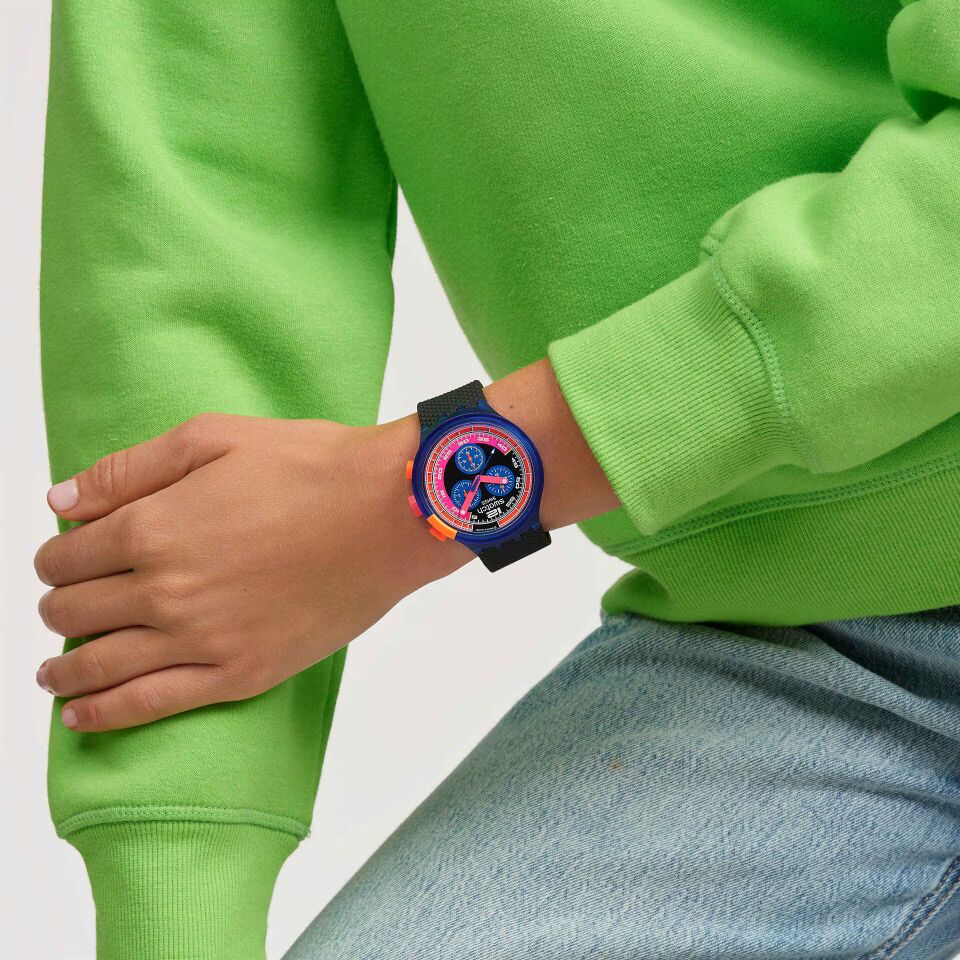 SB06N102 SWATCH NEON PARTY TO THE MAX