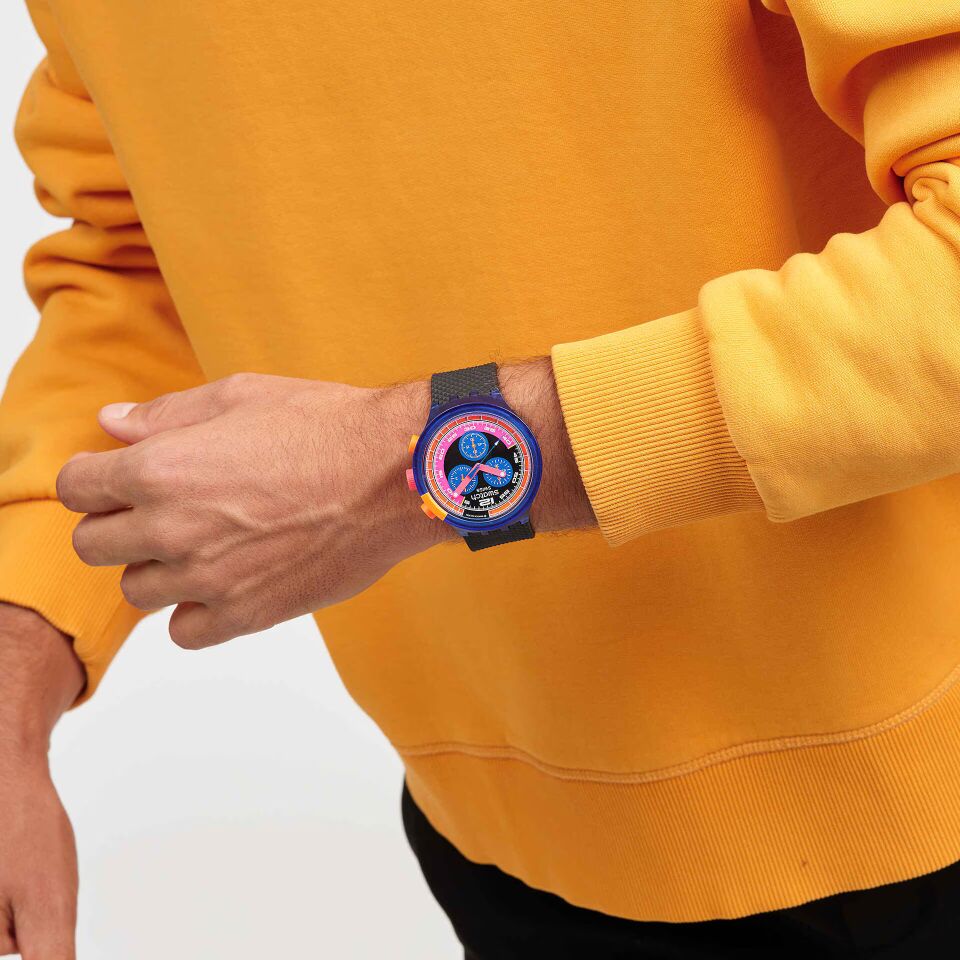 SB06N102 SWATCH NEON PARTY TO THE MAX