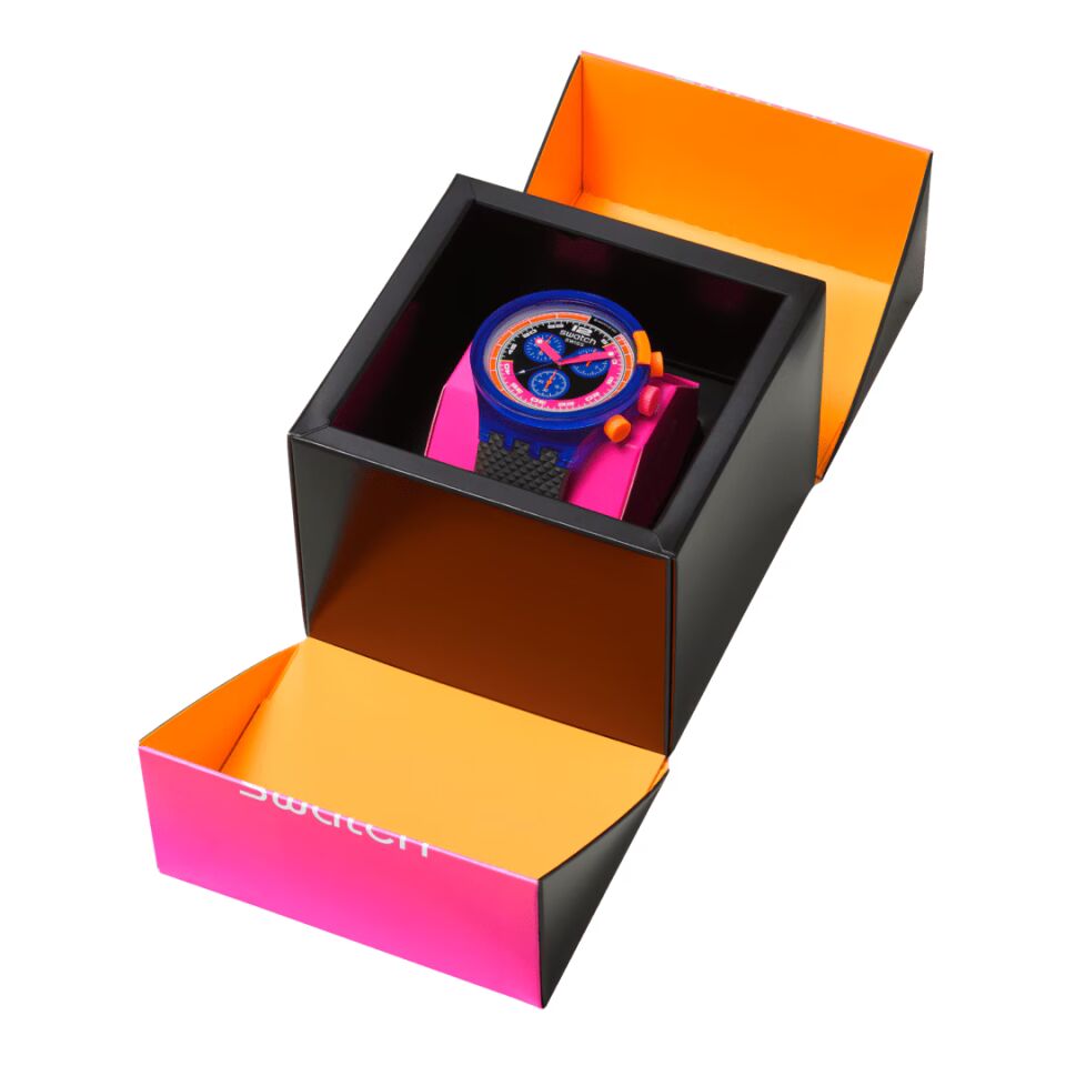 SB06N102 SWATCH NEON PARTY TO THE MAX