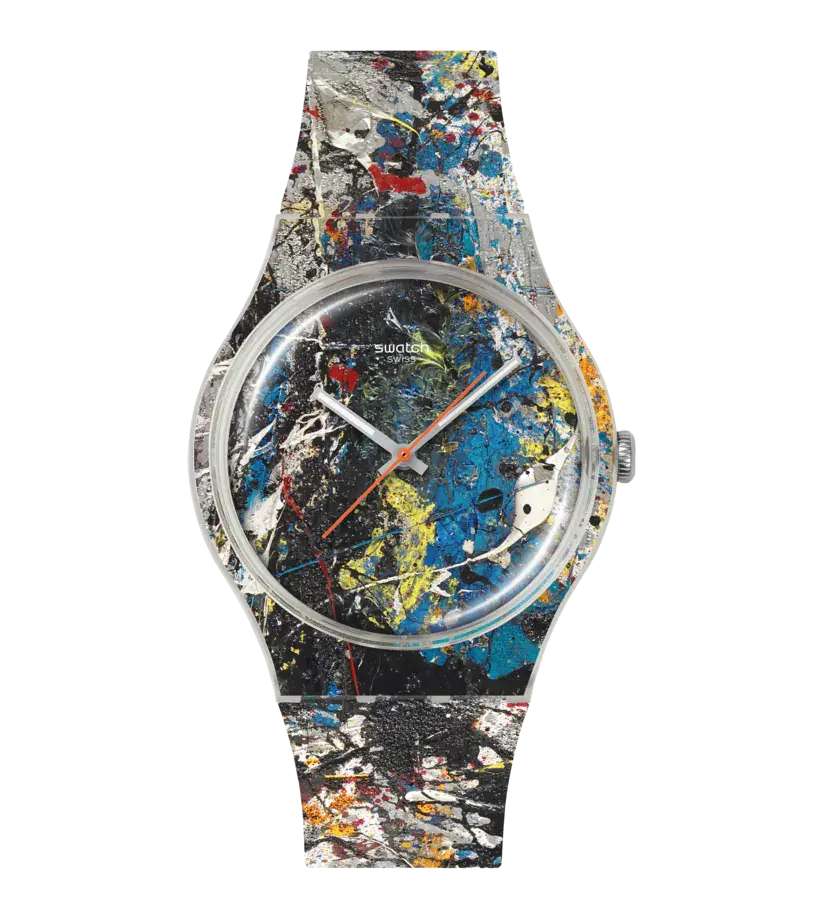 Swatch Suoz366 Pollock's Alchemy SUOZ366