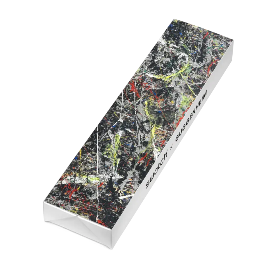 Swatch Suoz366 Pollock's Alchemy SUOZ366