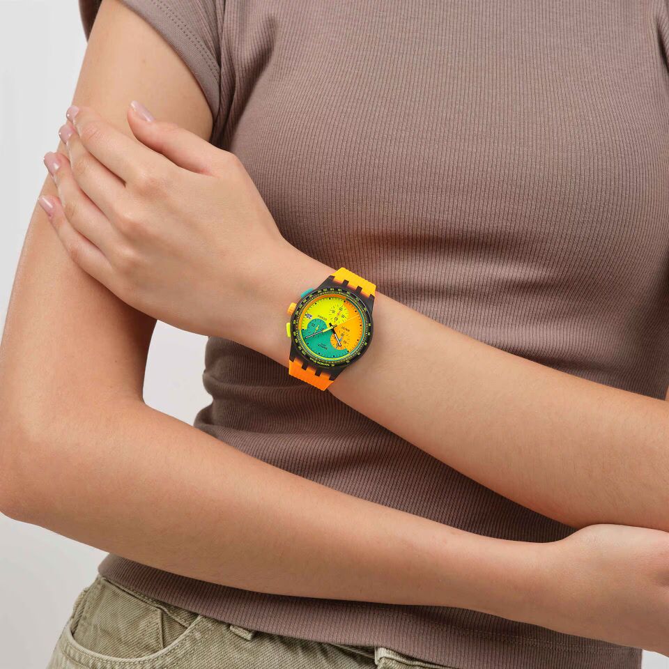 SUSB422 SWATCH NEON SIGNAL FLAG