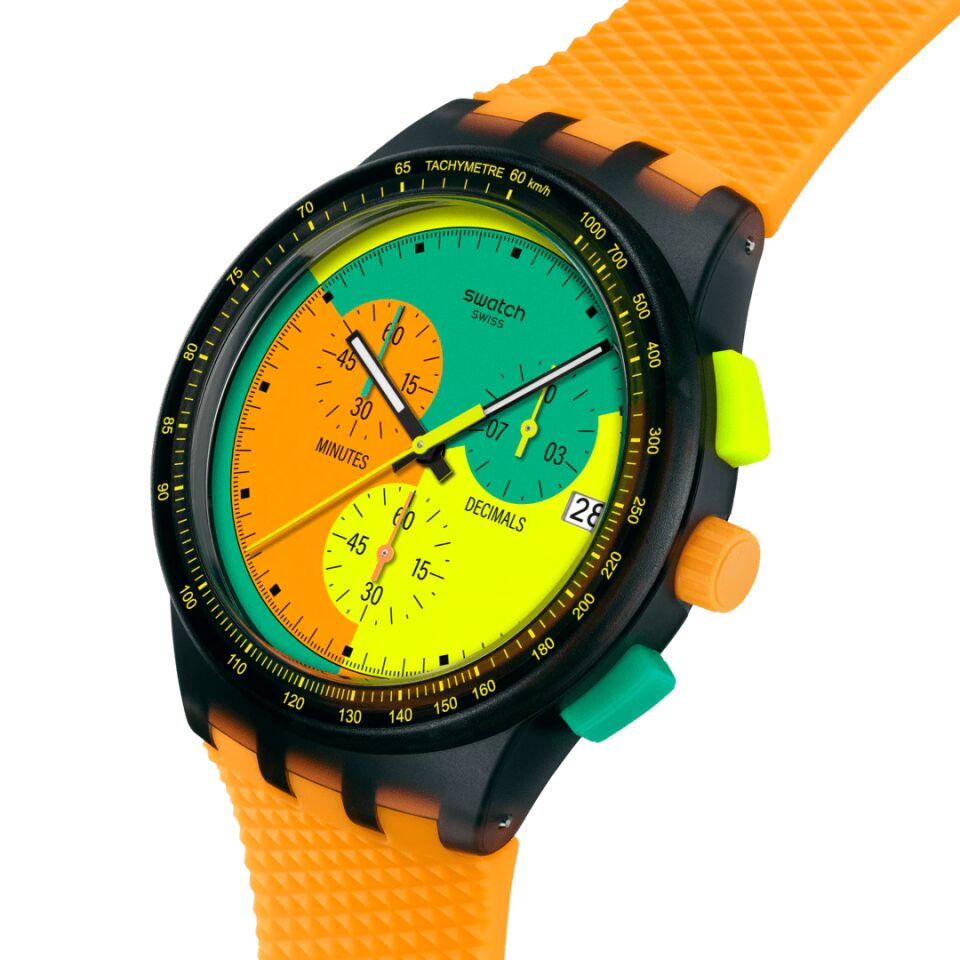 SUSB422 SWATCH NEON SIGNAL FLAG