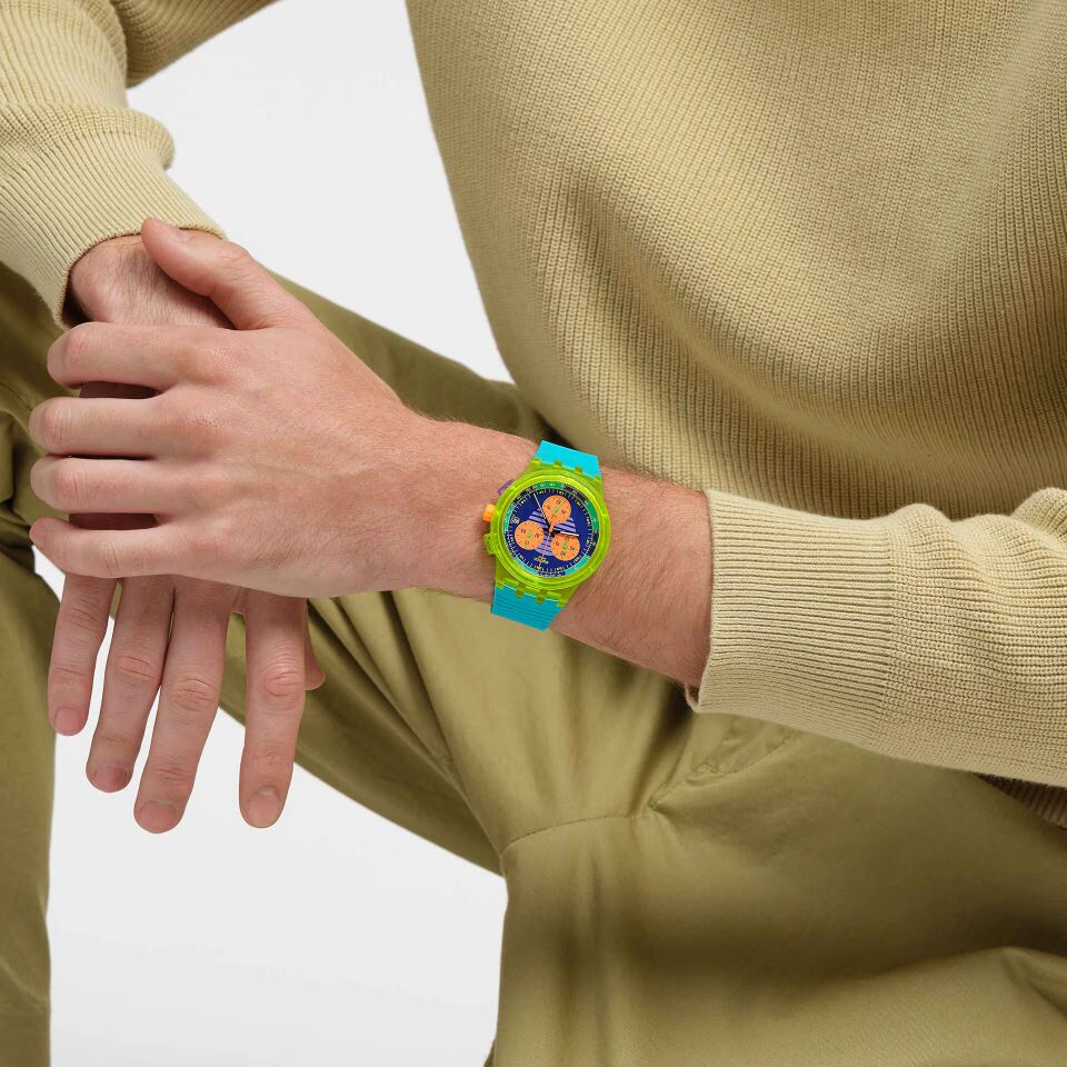 SUSJ404 SWATCH NEON WAVE
