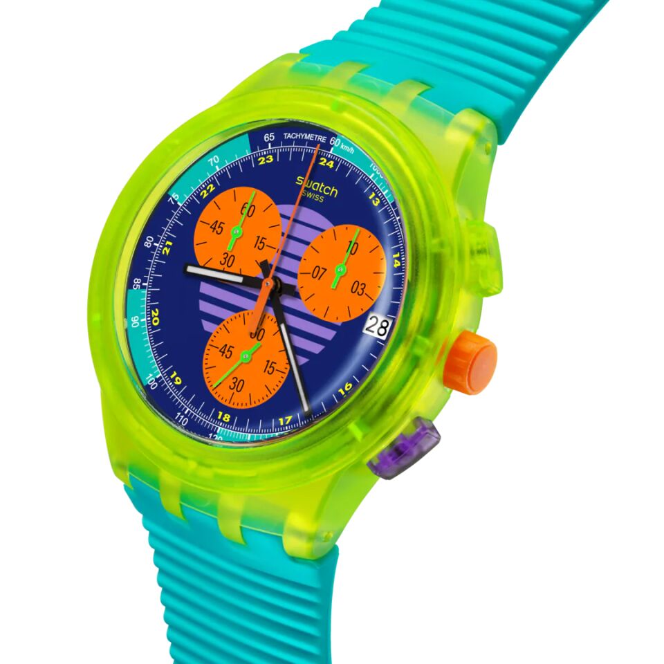SUSJ404 SWATCH NEON WAVE