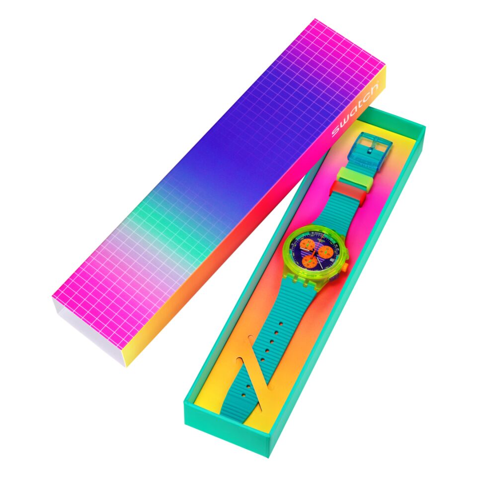 SUSJ404 SWATCH NEON WAVE
