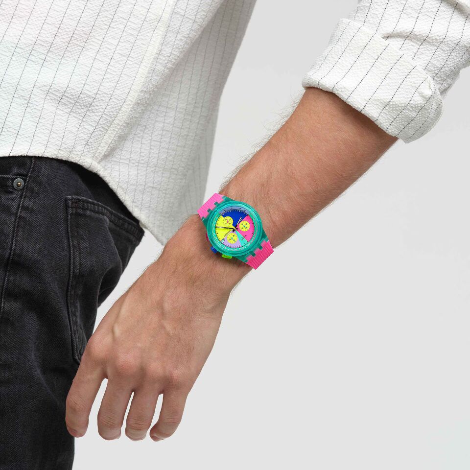 SUSG408 SWATCH NEON FLASH ARROW