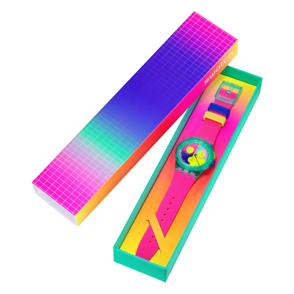 SUSG408 SWATCH NEON FLASH ARROW