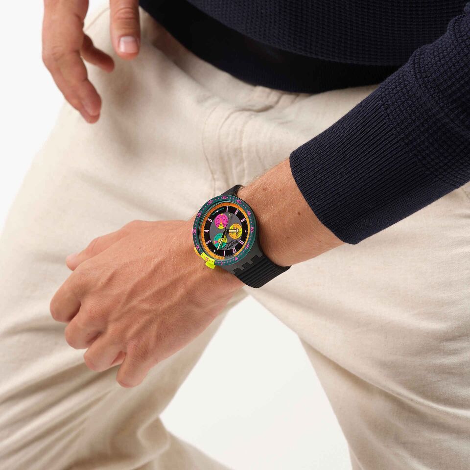 SB02B104 SWATCH NEON SEPPIA