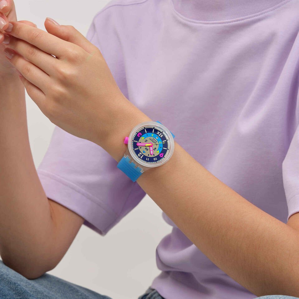 SB01K400 SWATCH NEON HIELO