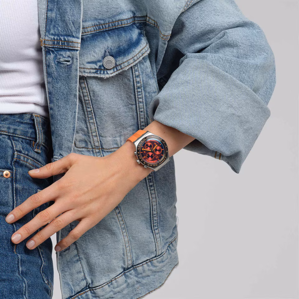 YVS529 TANGERINE TIGER SWATCH