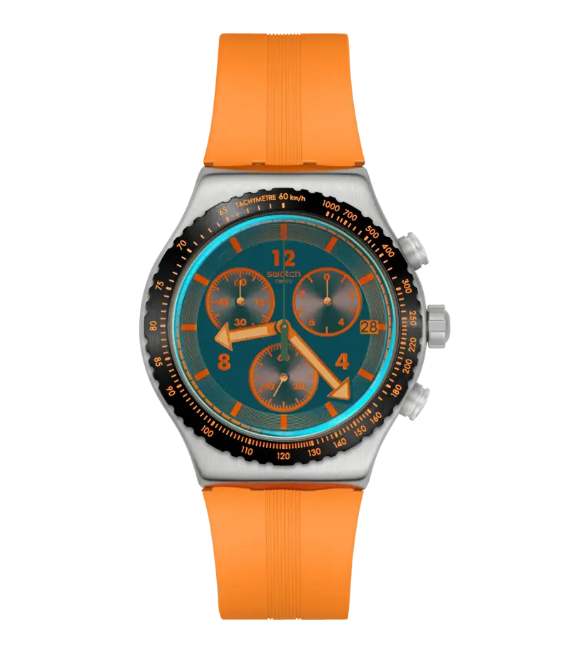 YVS529 TANGERINE TIGER SWATCH