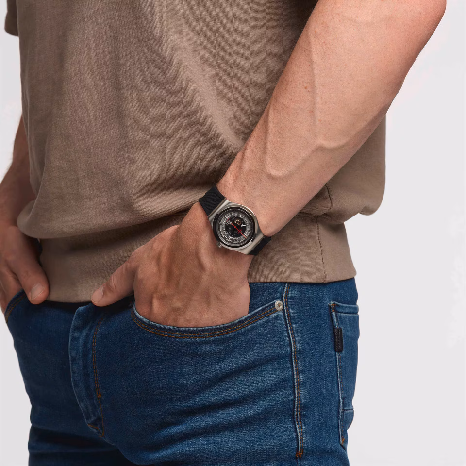 Swatch Yis431 Sistem Through Again Otomatik Erkek Kol Saati