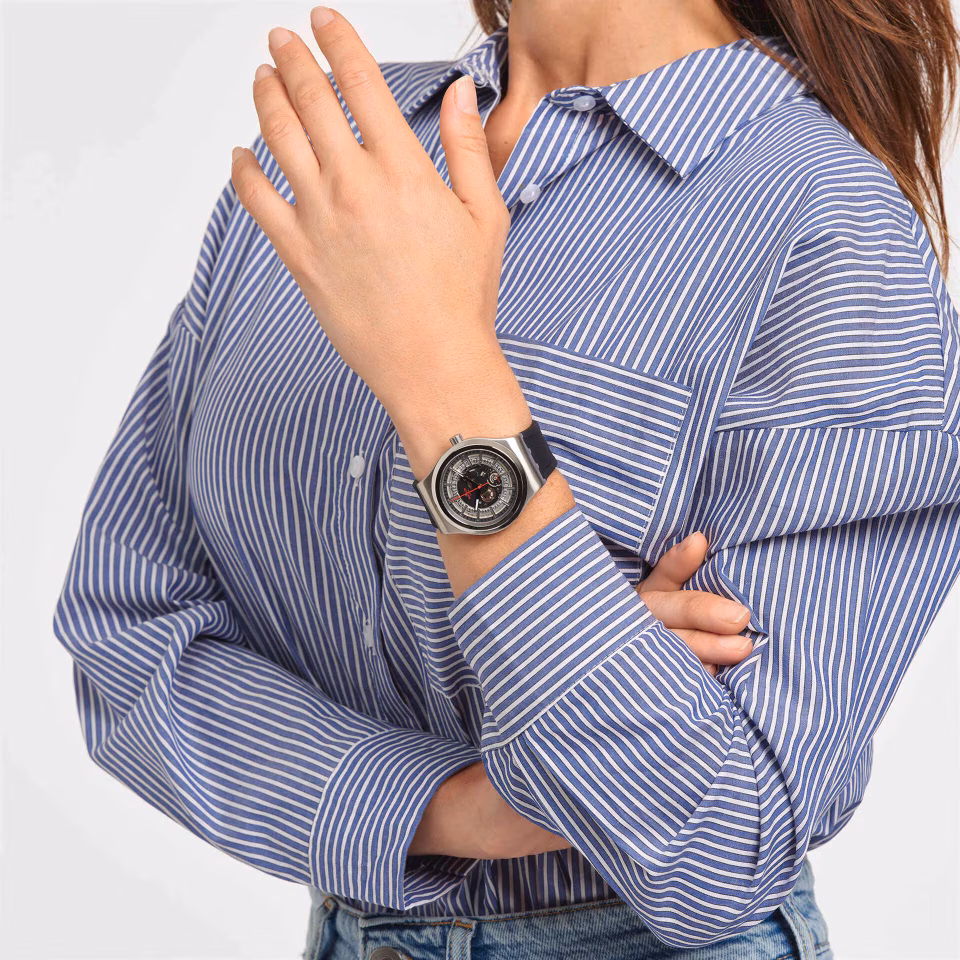 Swatch Yis431 Sistem Through Again Otomatik Erkek Kol Saati