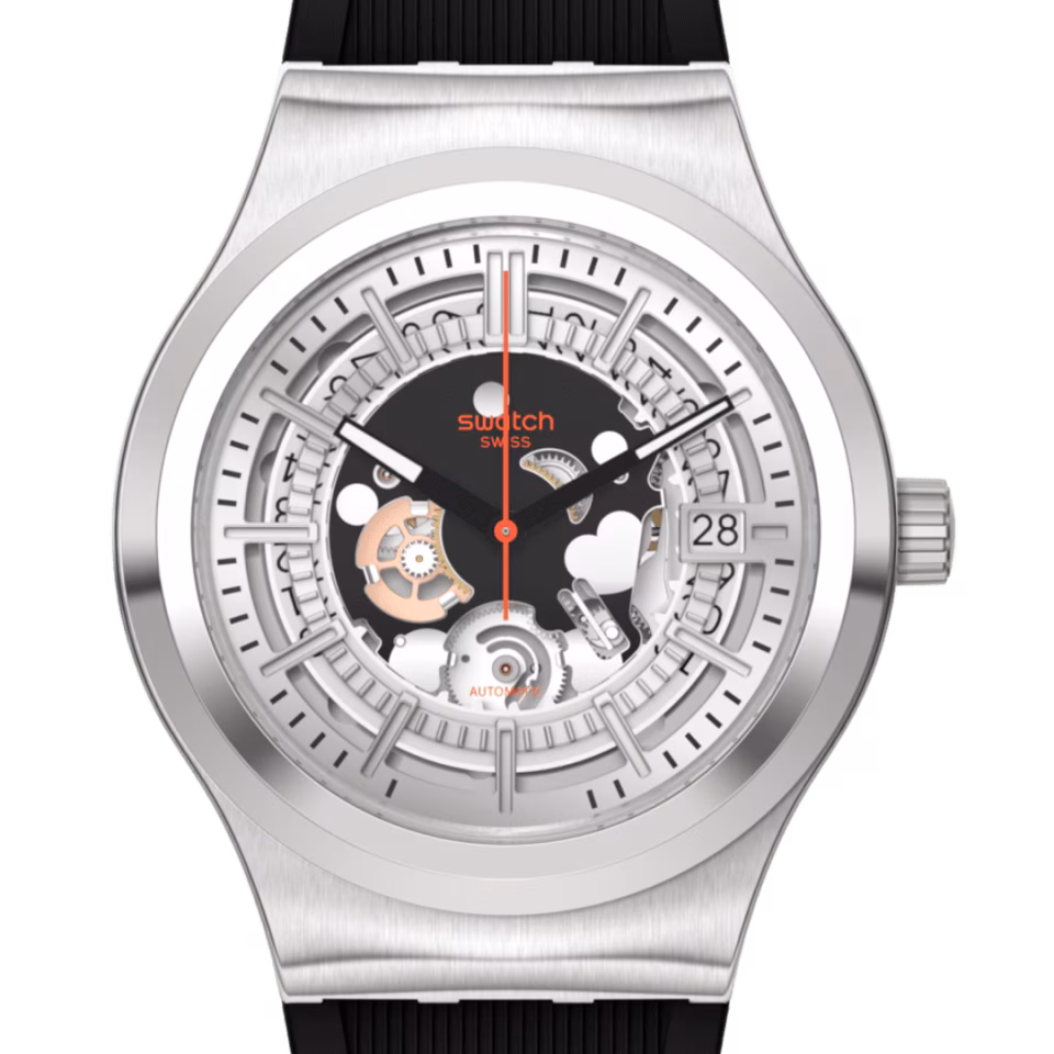 Swatch Yis431 Sistem Through Again Otomatik Erkek Kol Saati
