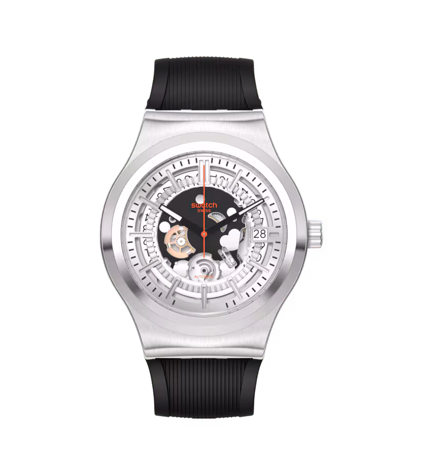 Swatch Yis431 Sistem Through Again Otomatik Erkek Kol Saati