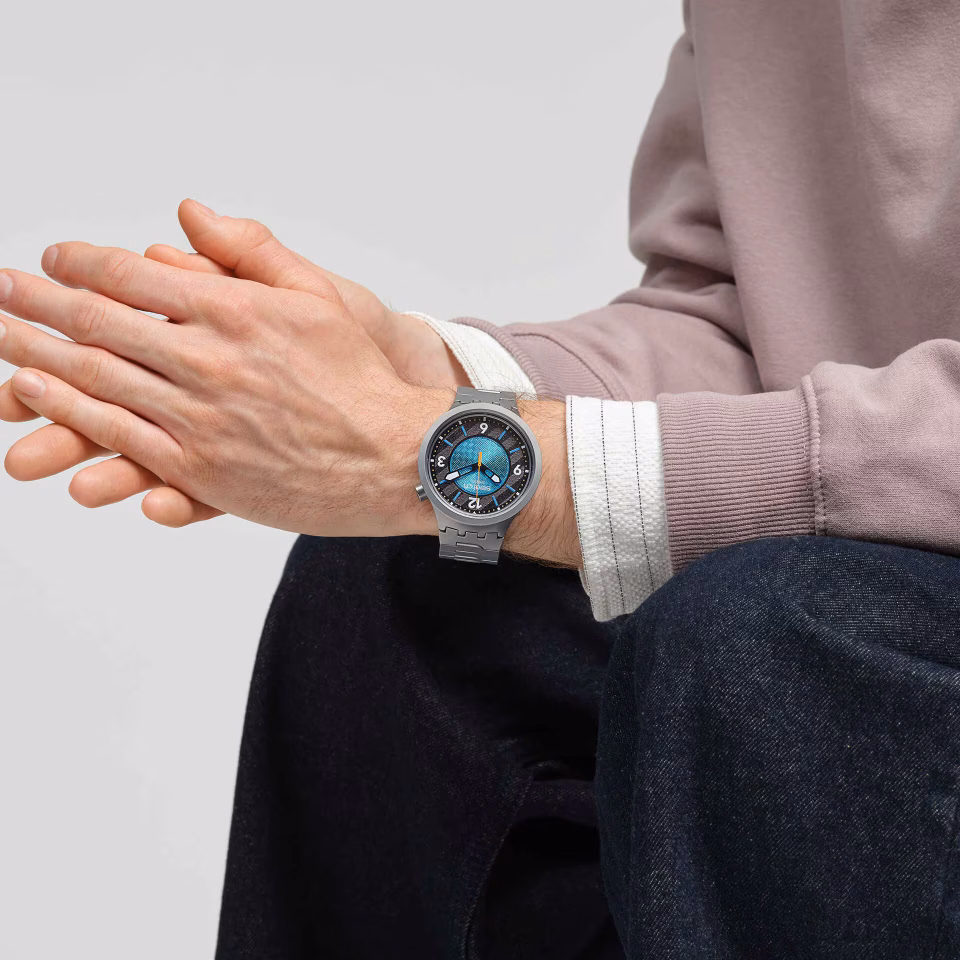 Swatch Sb07s116g Frostbloom Erkek Kol Saati