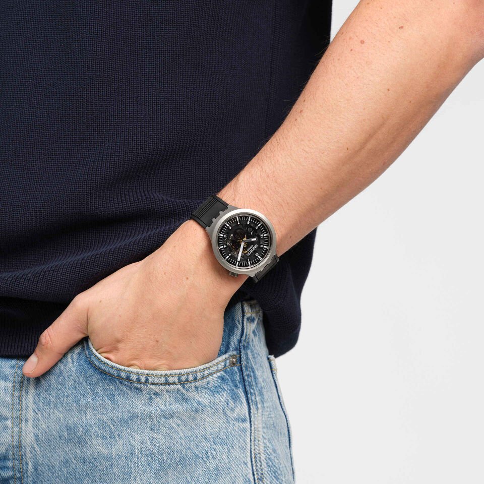 Swatch Big Bold Irony Sb07s105 Dark Irony Erkek Kol Saati