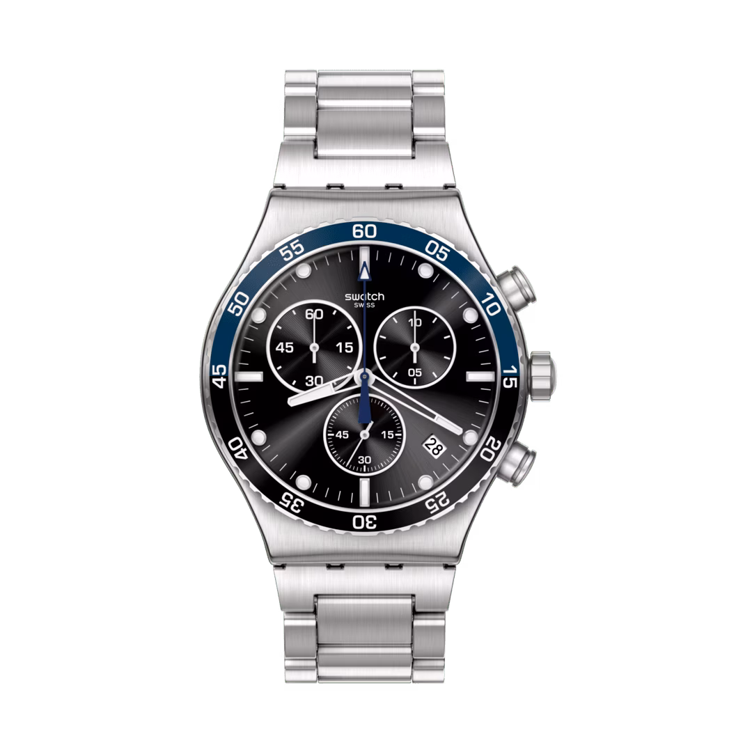 Swatch Yvs507g Dark Blue Irony Erkek Kol Saati