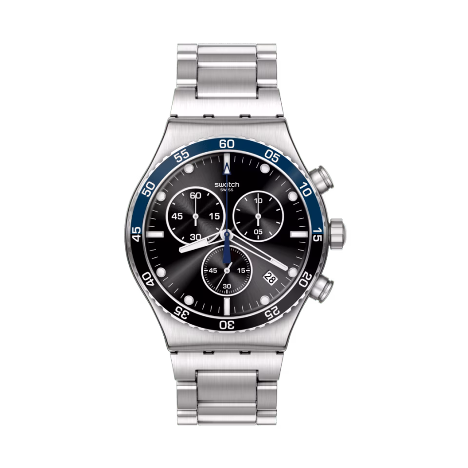 Swatch Yvs507g Dark Blue Irony Erkek Kol Saati