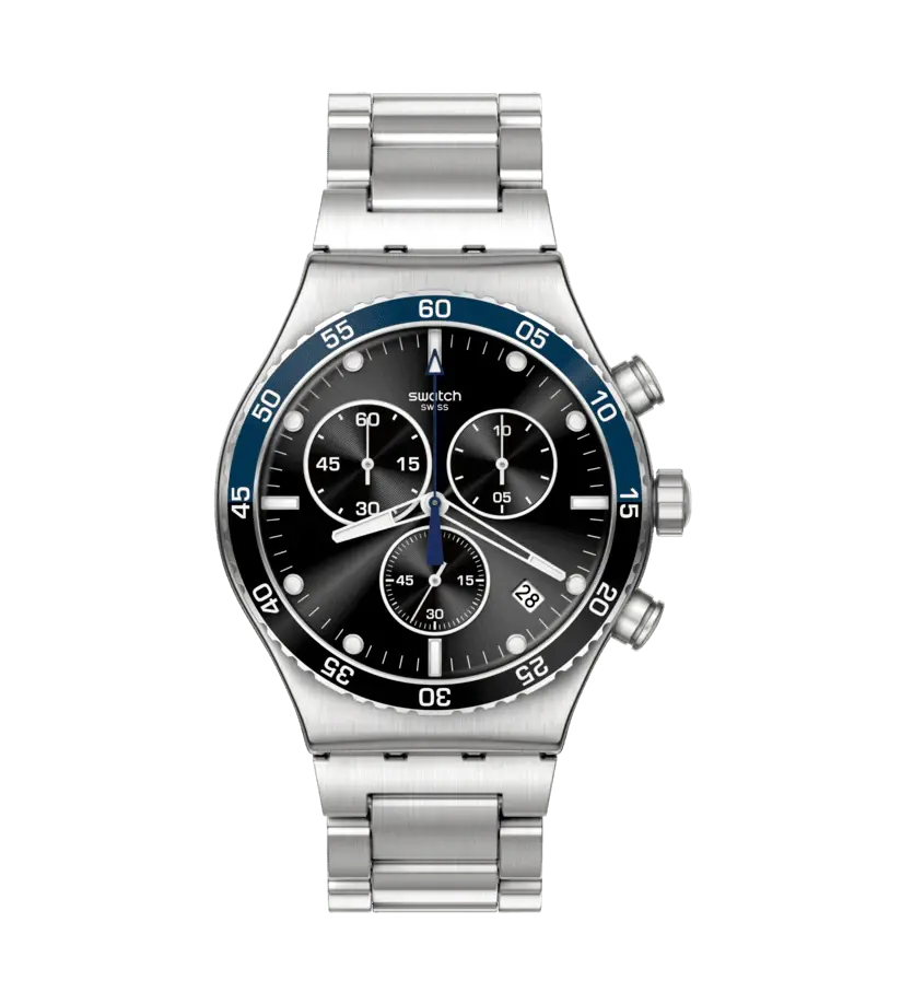 Swatch Yvs507g Dark Blue Irony Erkek Kol Saati
