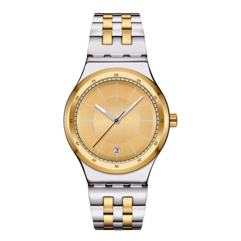 Swatch Yis437g Goldcloak Mechanism Otomatik SİSTEM 51 UNİSEX KOL SAATİ