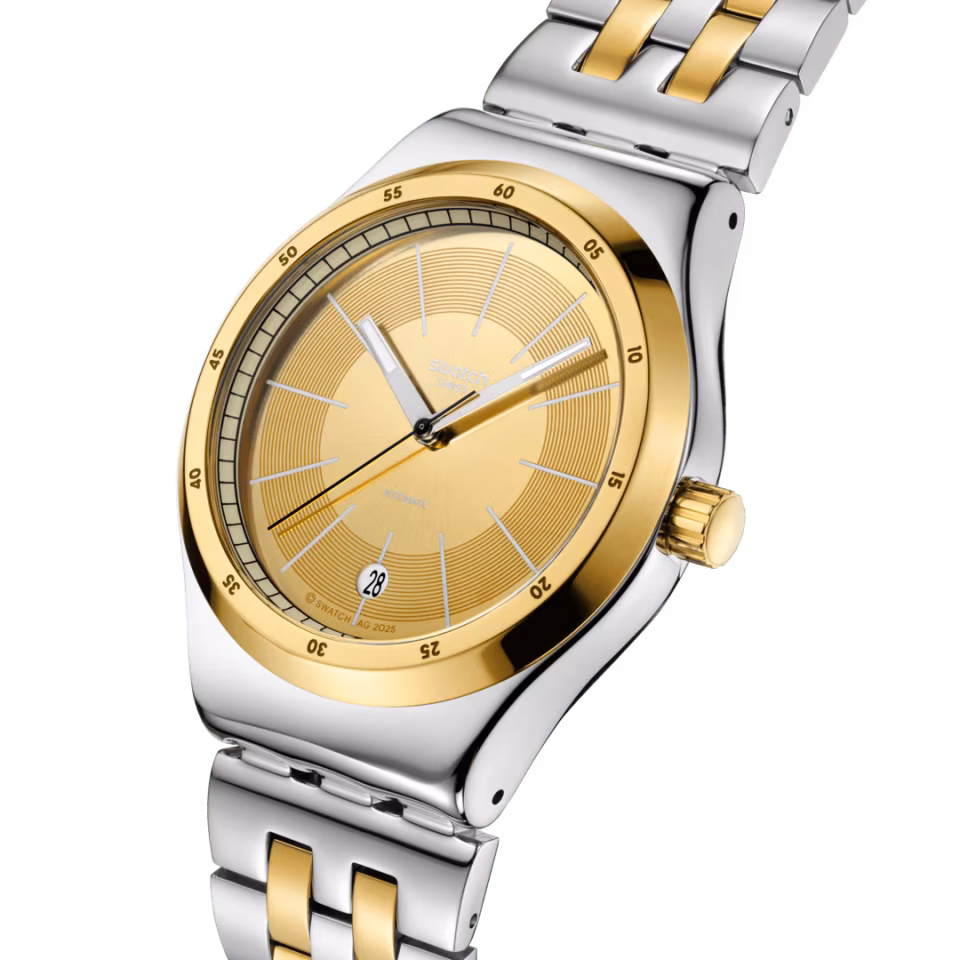 Swatch Yis437g Goldcloak Mechanism Otomatik SİSTEM 51 UNİSEX KOL SAATİ