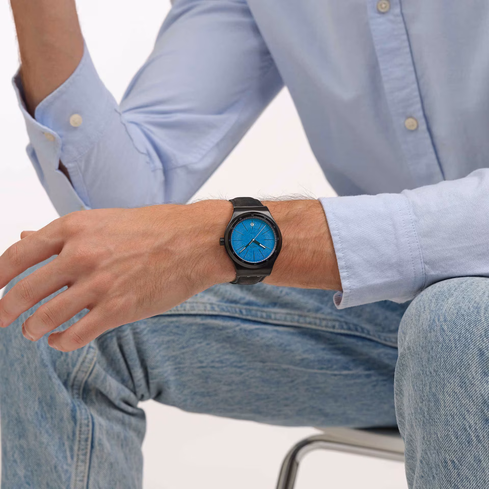 Swatch Yib408 Blackcloak Mechanism  Kol Saati SİSTEM 51 OTOMATİK