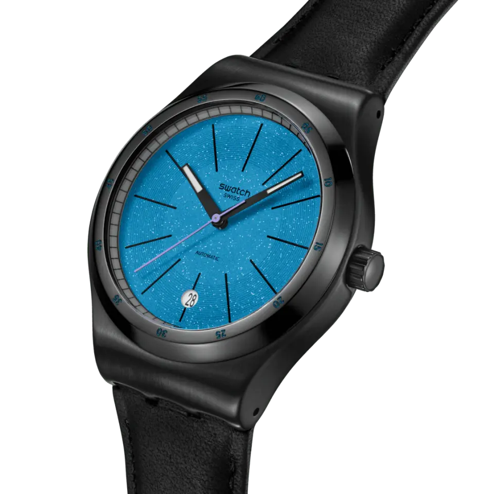 Swatch Yib408 Blackcloak Mechanism  Kol Saati SİSTEM 51 OTOMATİK